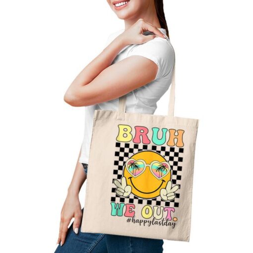 Bruh We Out End Of School Year Teacher Summer Tote Bag