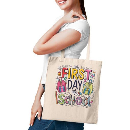 First Day Of School First Day Of School Event For Students Tote Bag