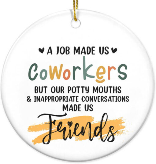 Thoughtful Christmas Ornaments For Coworkers