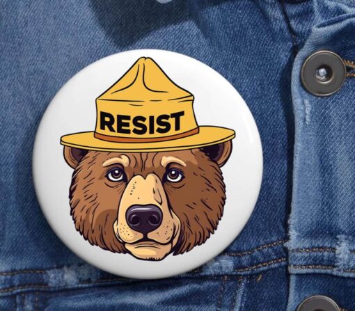 Funny Anti Trump And Anti Putin Pin Buttons