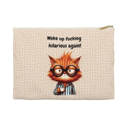 Quirky Cat Accessory Bag