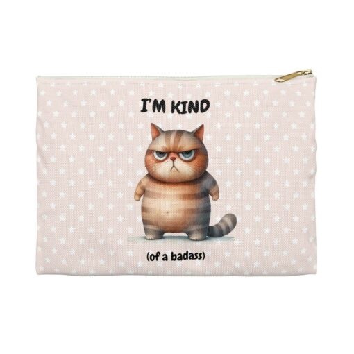 I'm Kind of a Badass Grumpy Cat Accessory Bag