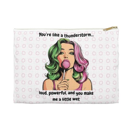 Pop Art Woman Funny Accessory Bag