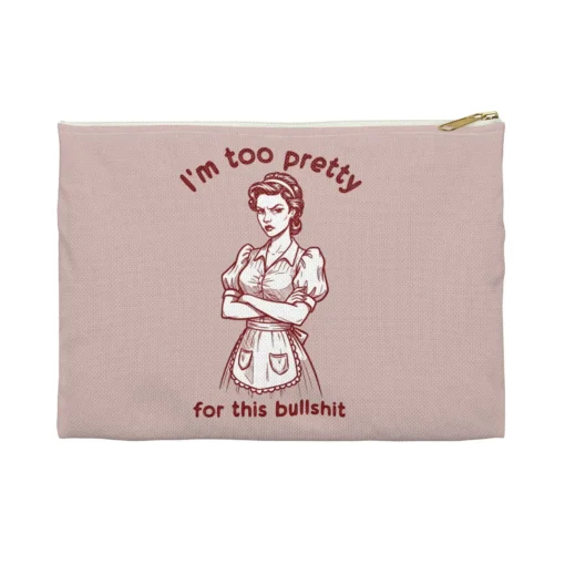 Retro Funny Sassy Woman Accessory Bag