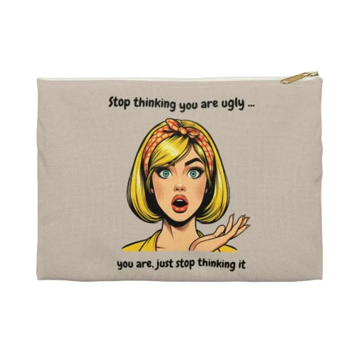 Cheeky Pop Art Woman And Humorous Quote