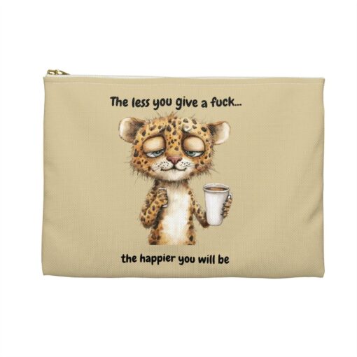 Leopard Saying Sarcastic Accessory Bag
