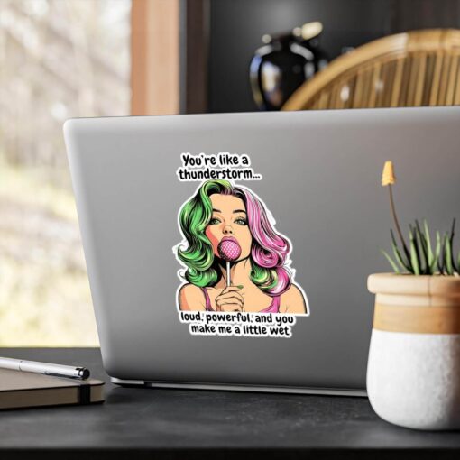 You're Like A Thunderstorm Sticker