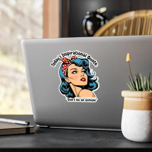Today's Inspiration Quote Sticker