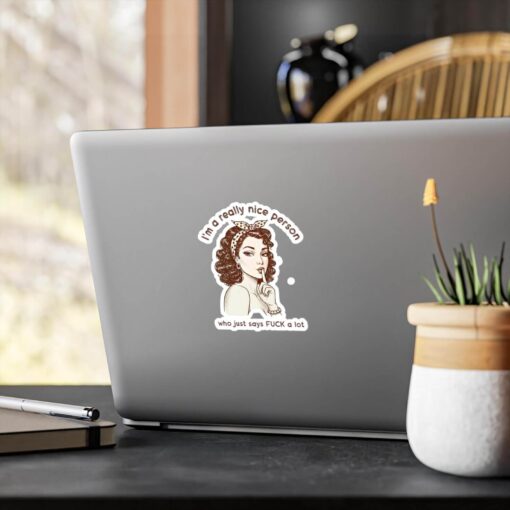 I'm A Really Nice Person Sticker