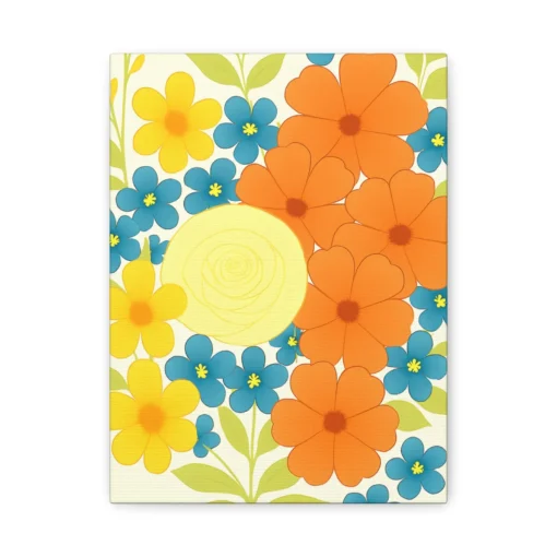 Floral Canvas Wall Art