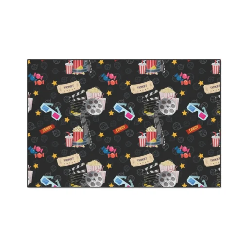 Movie Theatre Retro Style Heavy Duty Floor Mat