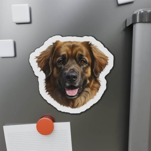 Leonberger Die-Cut Magnet