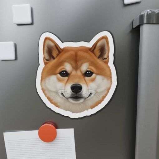 Shiba Inu Die-Cut Magnet