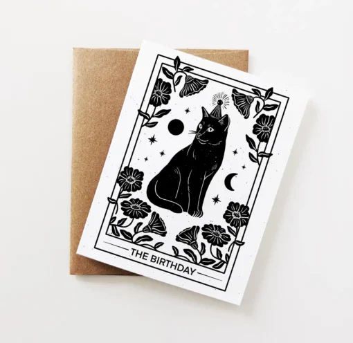 Lino Cat Card