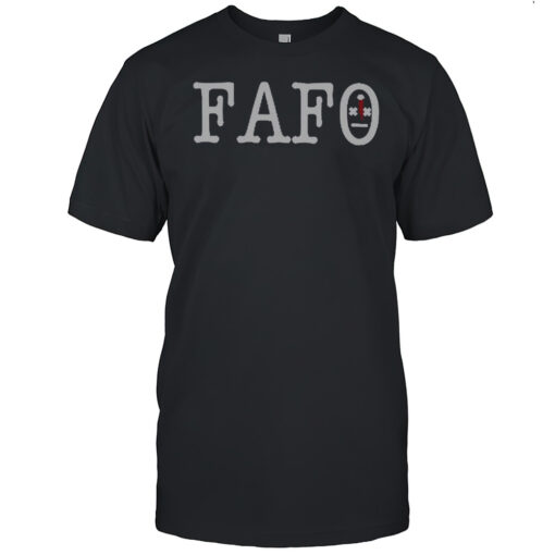 Official Hunter Eagleman Wearing FAFO T-Shirt