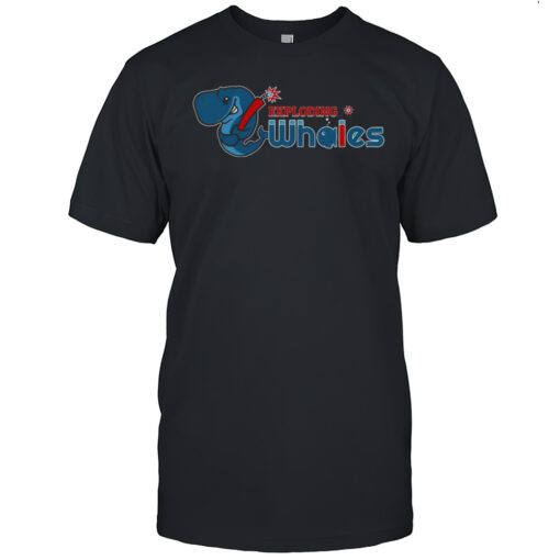 Official Eugene Emeralds Exploding Whales T-Shirt
