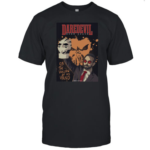 Poster Daredevil Born Again Episode 03 The Hollow Of His Hand Art T-shirt