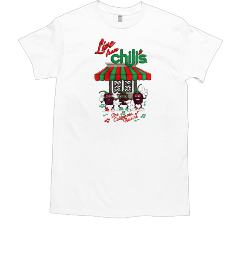The California Raisins Live From Chili's 90's vintage T-Shirt