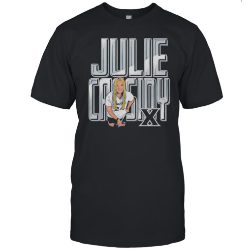 Julie Cassidy Xavier Musketeers Caricature T-shirt
