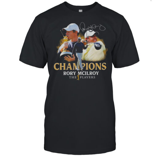 Champions Rory Mcilroy The Players Signature Shirt