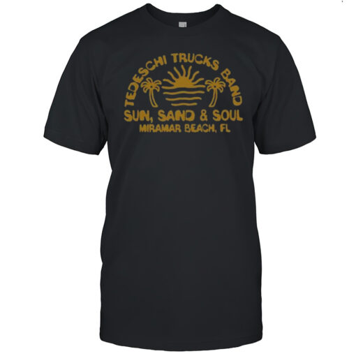 Tedeschi Trucks Band Sun Sand Soul Miramar Beach FL May 1 3 2025 T-shirt