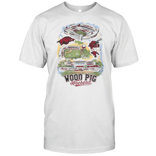 Woo Pig Weekend Arkansas Razorbacks Baseball NCAA 2025 T-shirt
