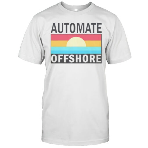 Automate Offshore Sunset T-Shirt