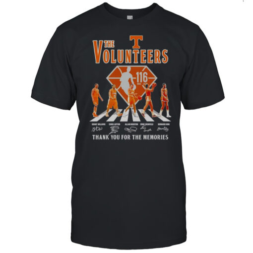 The Volunteers 1909 2025 Abbey Road Thank You For The Memories Shirt