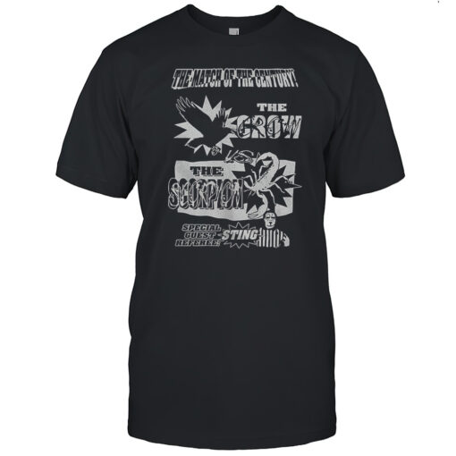 The Match Of Century The Crow Vs The Scorpion Shirt
