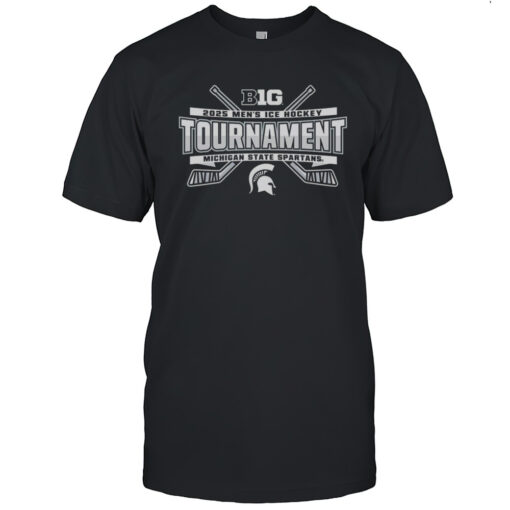 Michigan State Spartans 2025 Big Ten Hockey Tournament Shirt