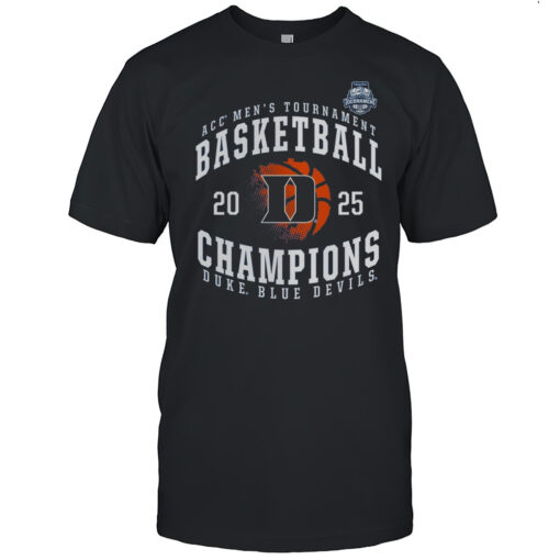 Duke Blue Devils T.Rowe Price ACC Mens Basketball Conference Tournament Champions 2025 T-shirt
