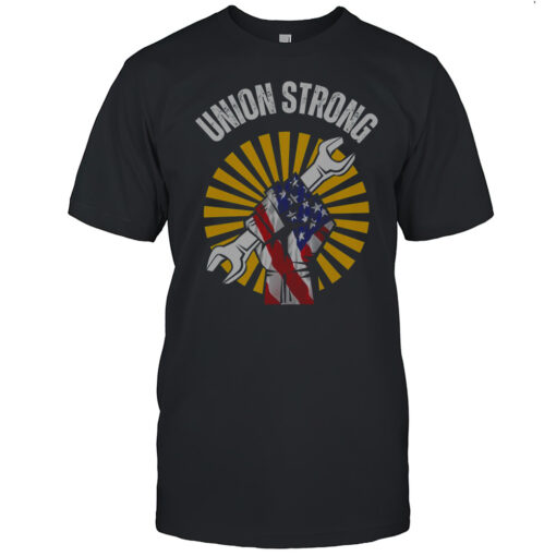 Top American Union Strong On Strike Protest USA 2025 T-Shirt