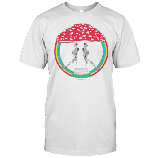 Teach Peace Skeleton T-shirt