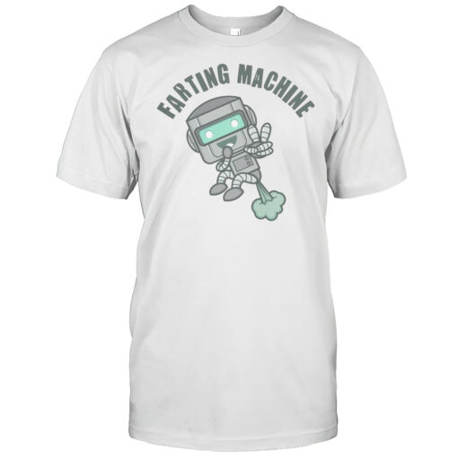Funny Farting Machine Robot T-Shirt