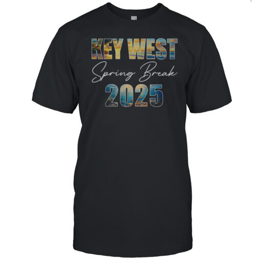 Key West Spring Break 2025 Summer Vacation Beach Shirt