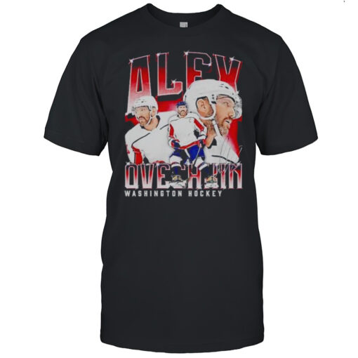 Alex Ovechkin Washington Capitals Player Collage Vintage Signature Shirt