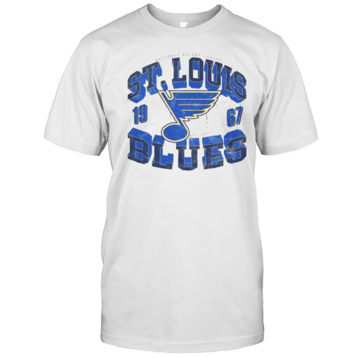 Awesome St. Louis Blues Rink Arched Wordmark T-Shirt