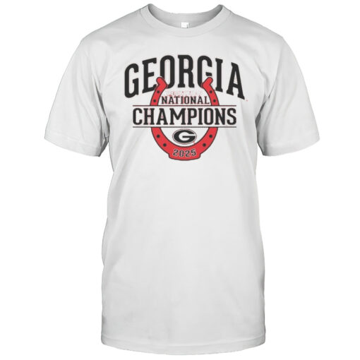 Georgia Bulldogs 2025 Ncea Equestrian National Champions Shirt