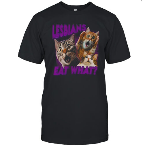 Cat Lesbians Eat What Shirt