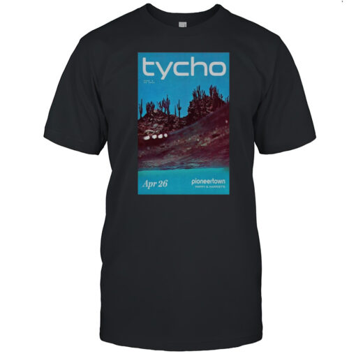 Tycho Apr 26 2025 Pioneertown CA Poster T-Shirts