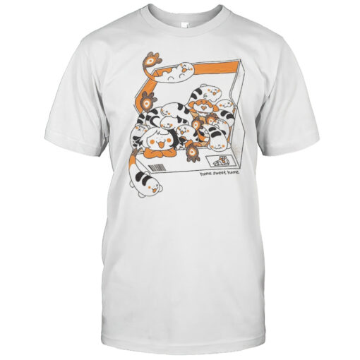 Cute Cozy Cat Box Home Sweet Home Shirt