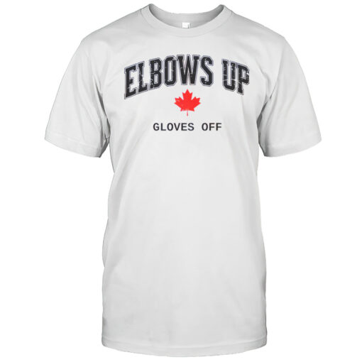 Nice Elbows Up Gloves Off Vintage T-Shirt