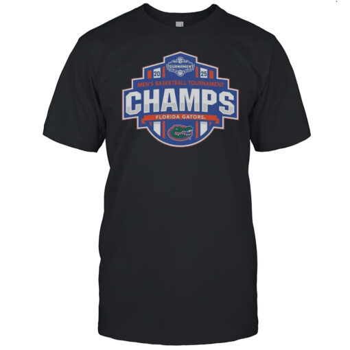 Florida Gators 2025 SEC Mens Basketball Conference Tournament Champions Locker Room Shirt