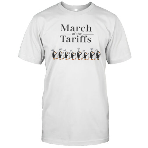 Penguins March Of The Tariffs Shirt