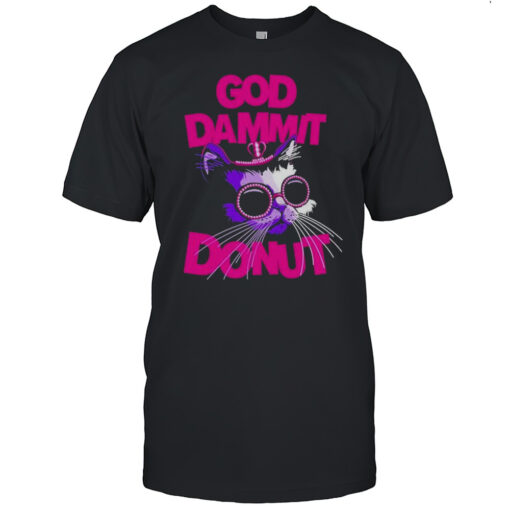 Dungeon Crawler Carl God Dammit Donut T-shirt