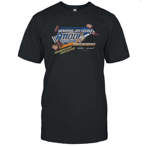 Kyle Larson Hendrick Motorsports Team Collection Memorial Day Double H 1100 Indianapolis 200 Coca-Cola 600 Shirt
