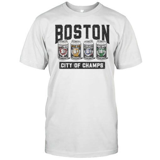 Boston 4-Pack Champions Beer Shirt