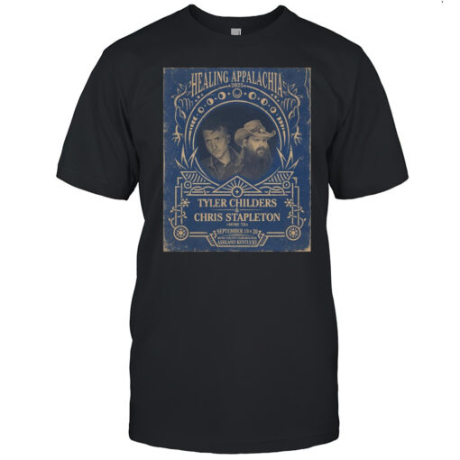 Healing Appalachia September 19 And 20 2025 Tyler Childers And Chris Stapleton Boyd County Fairgrounds Ashland Kentucky T-shirt