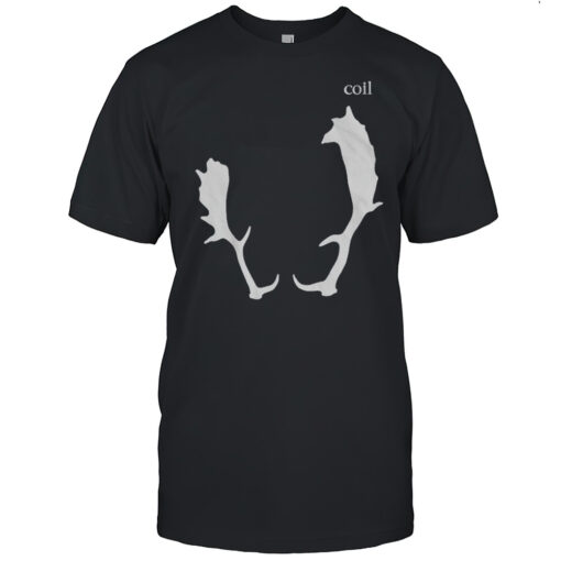 Coil Black Antlers T-shirt
