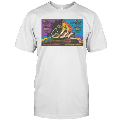 Chris Stapleton Mar 4-5 2025 Sydney Australia Concert Marcus King Qudos Bank Arena T-shirt